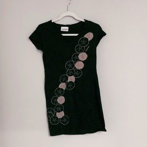 Marushka black t-shirt dress